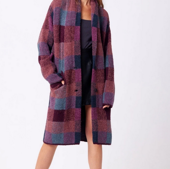 SALTWATER LUXE Super soft Cardigan Coat. Fits oversized Best for Med-Large. NWT - Picture 2 of 6